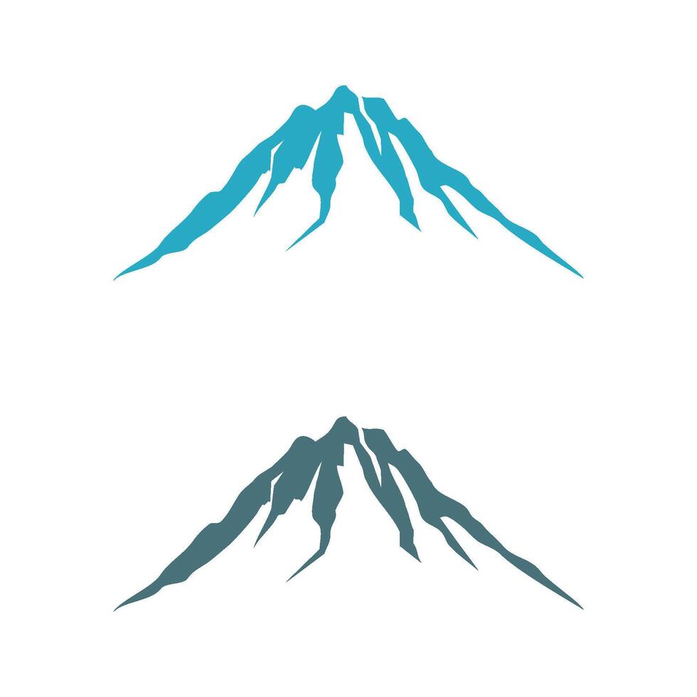 Big Mountain Logo Template Illustration Design. EPS 10. vector