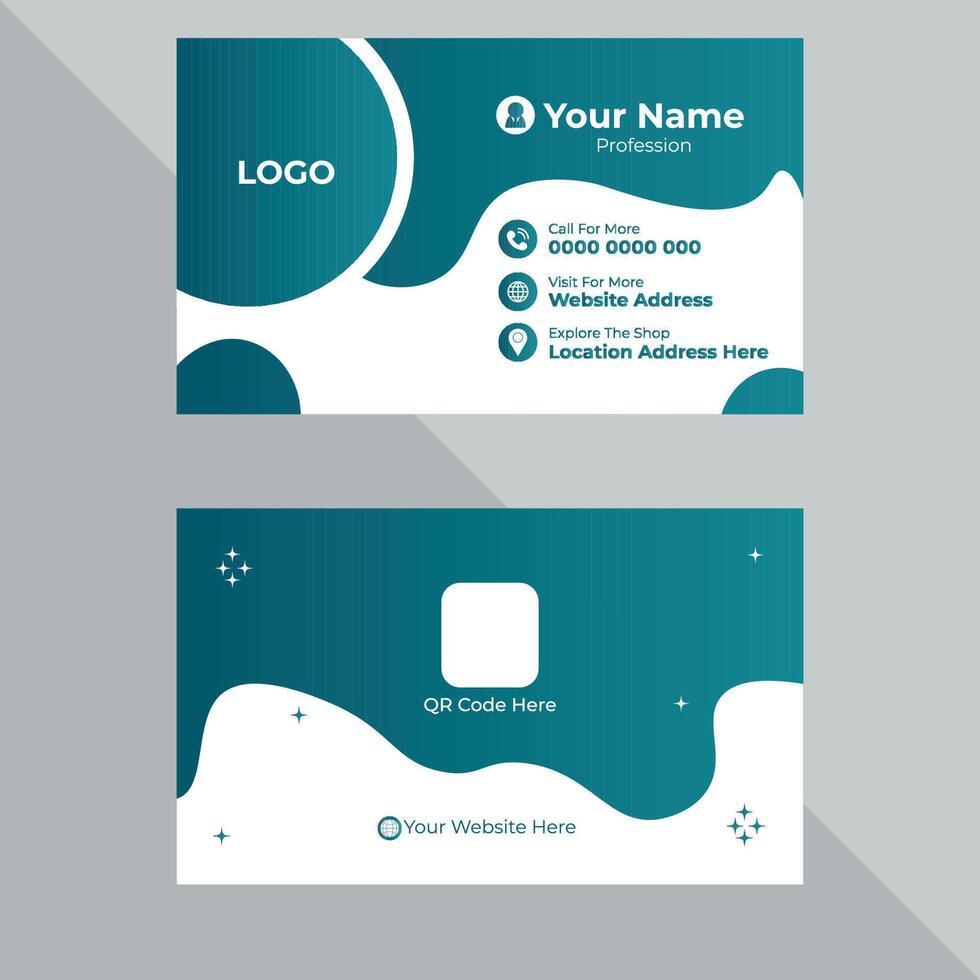 Creative And Modern Corporate Business Card vector