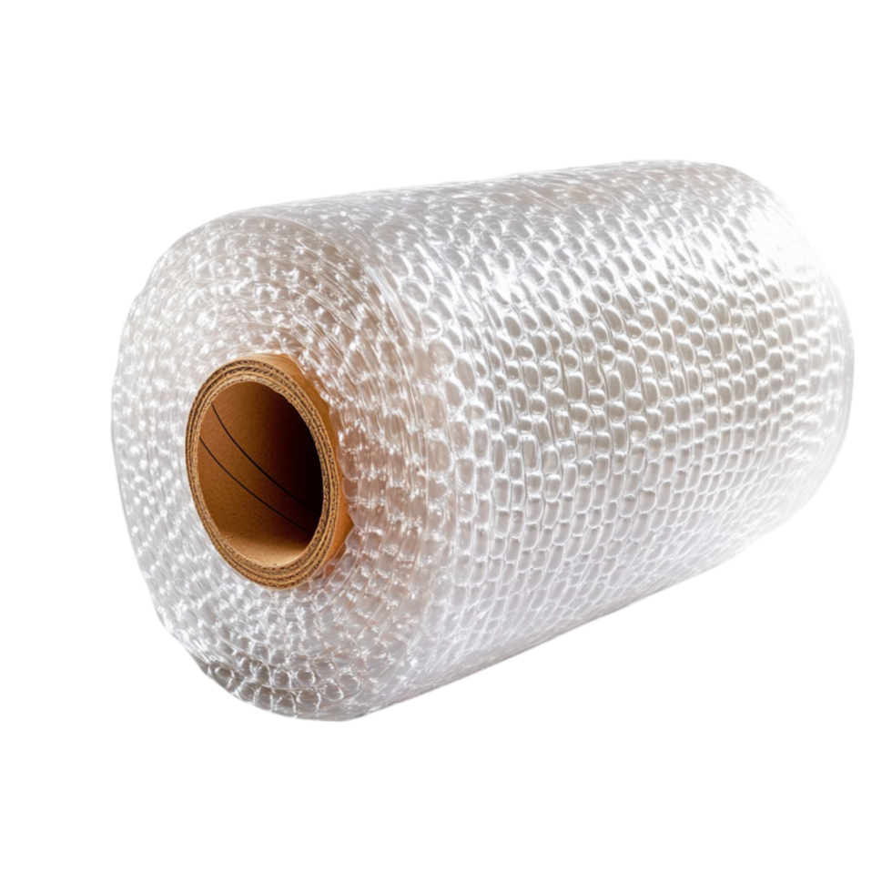 Cozy Packing Nook with Bubble Wrap Ready for Use png