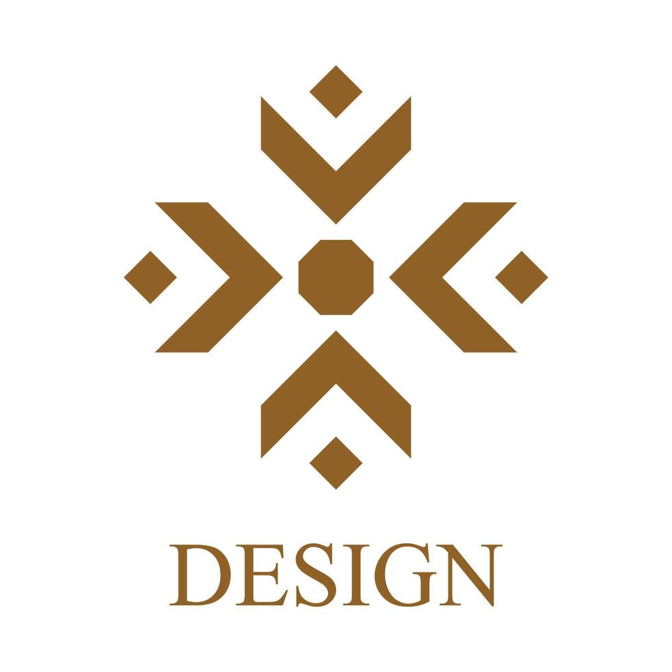 The logo for design vector