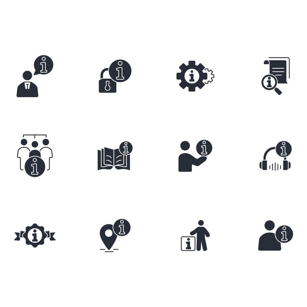 information icon. .Editable stroke.linear style vector