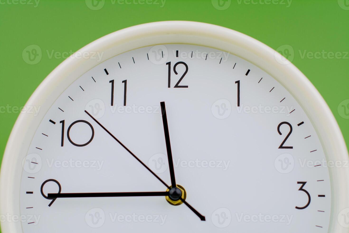 Clocks and daily work, working with time and punctuality photo