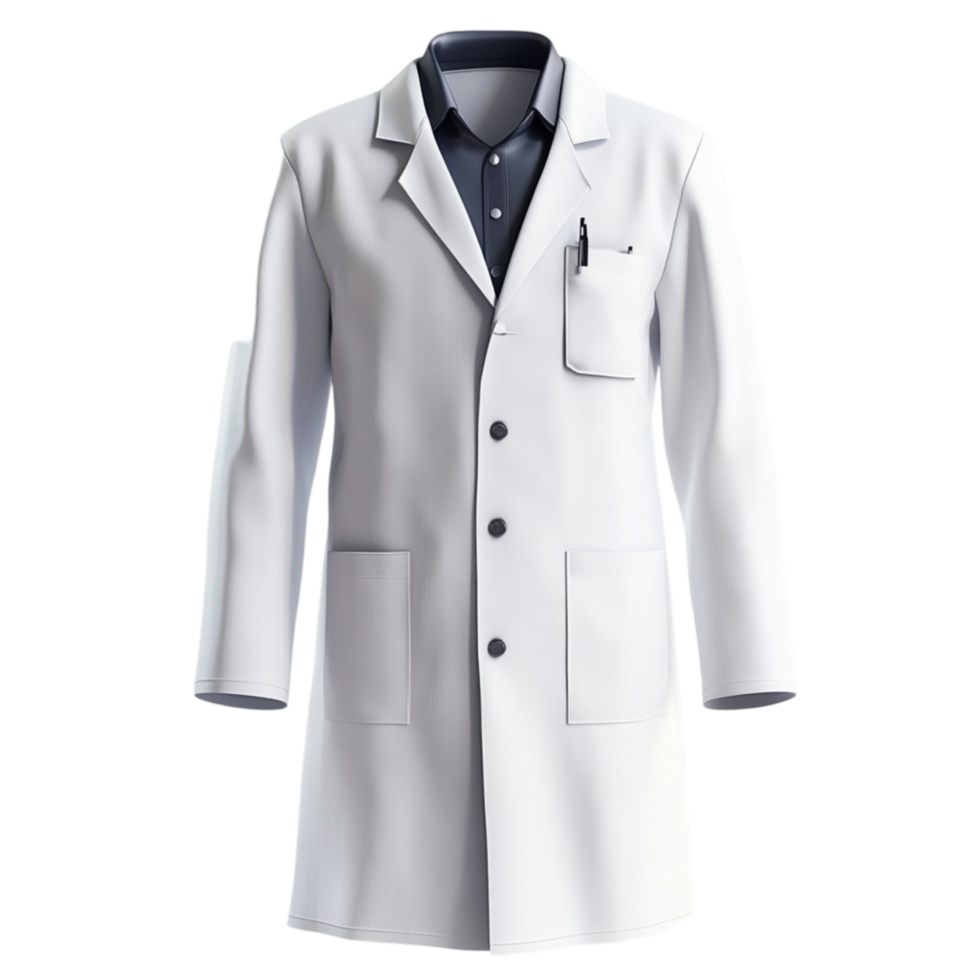 white lab coat png