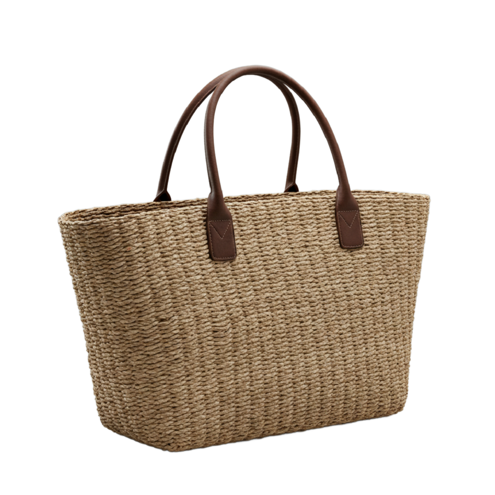 Beach bag summer isolated transparent background png