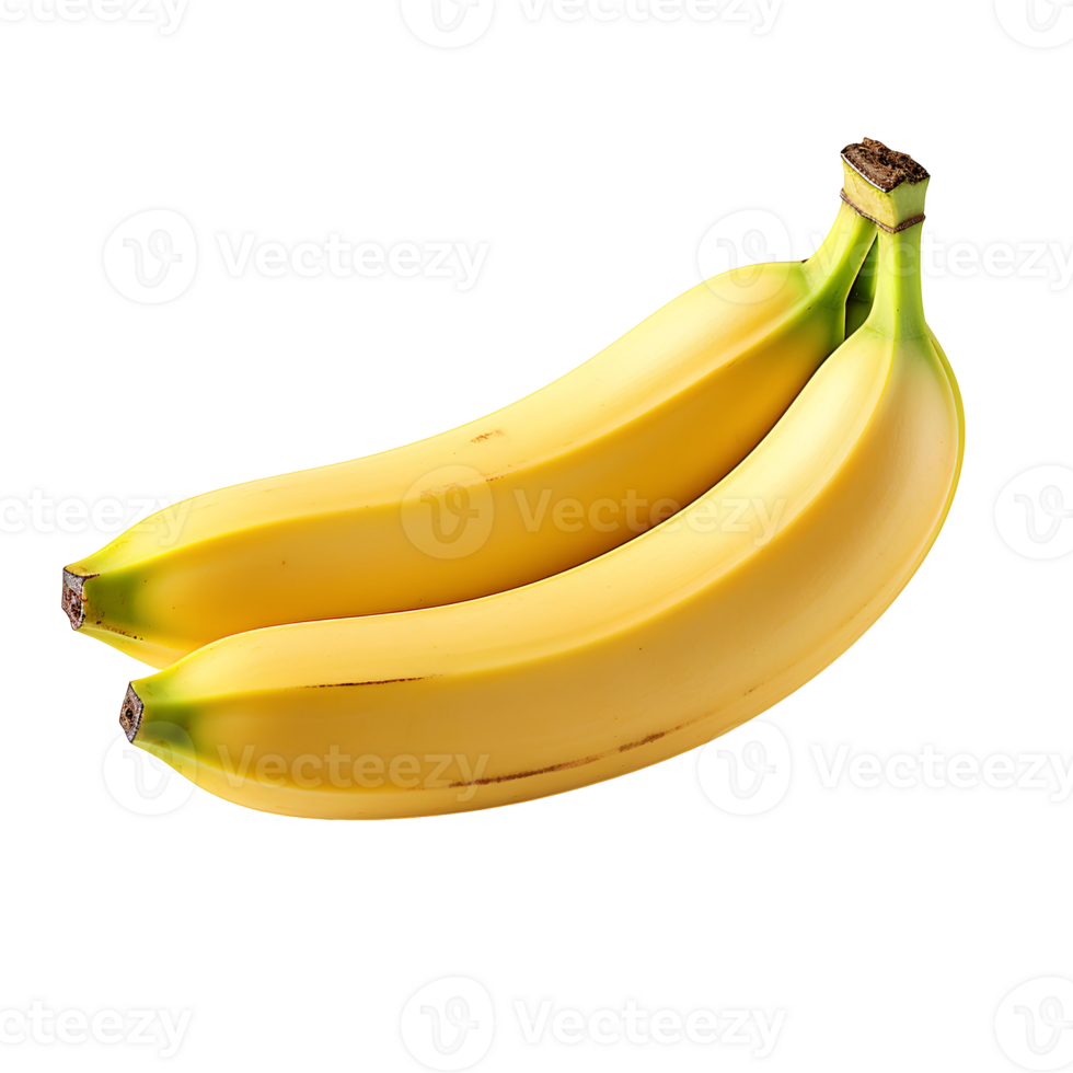 Tropical fruit banana isolated representing freshness and health perfect for visuals centered on nutritious lifestyles and tropical-inspired themes png