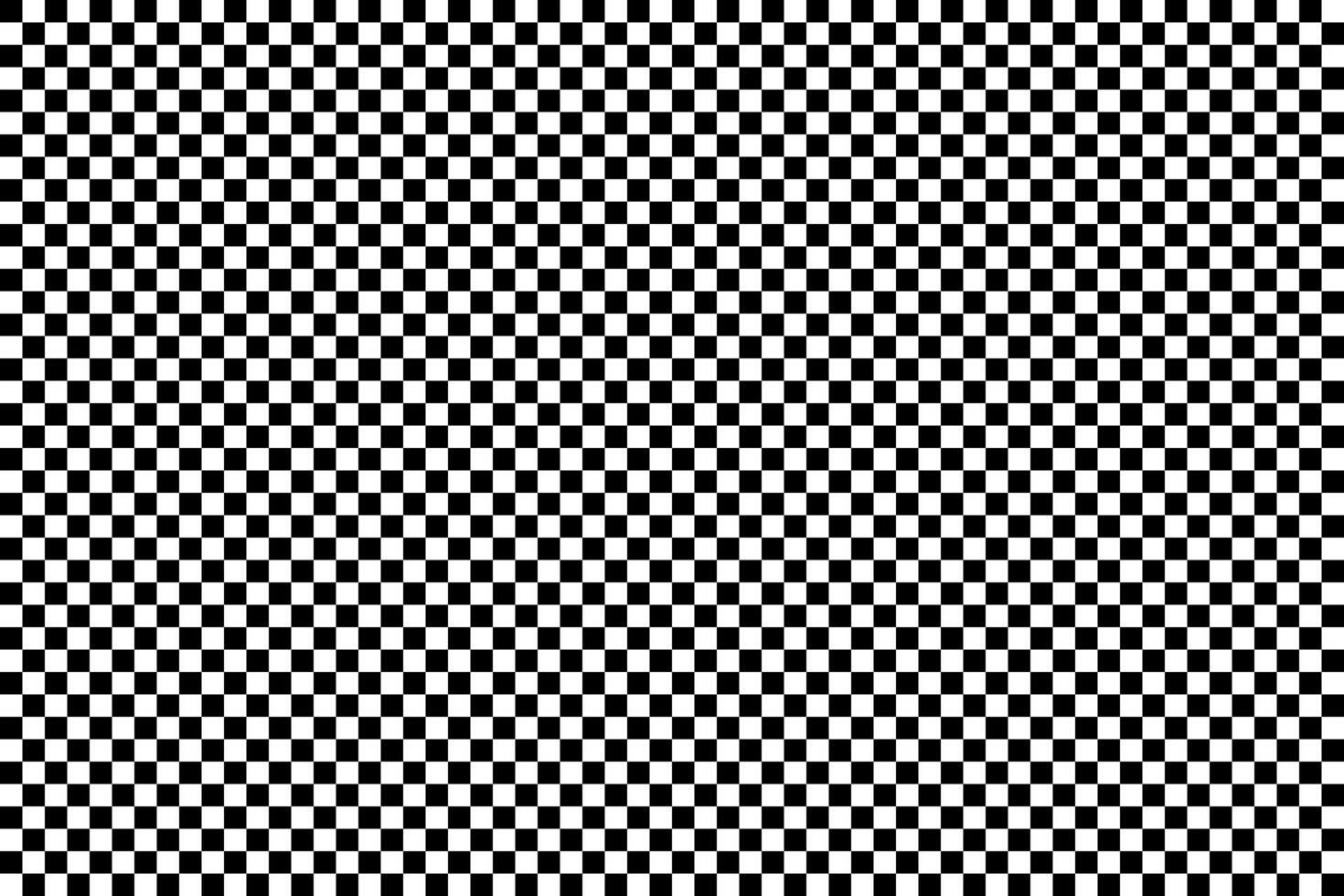 Black and White Checkerboard Pattern Background vector