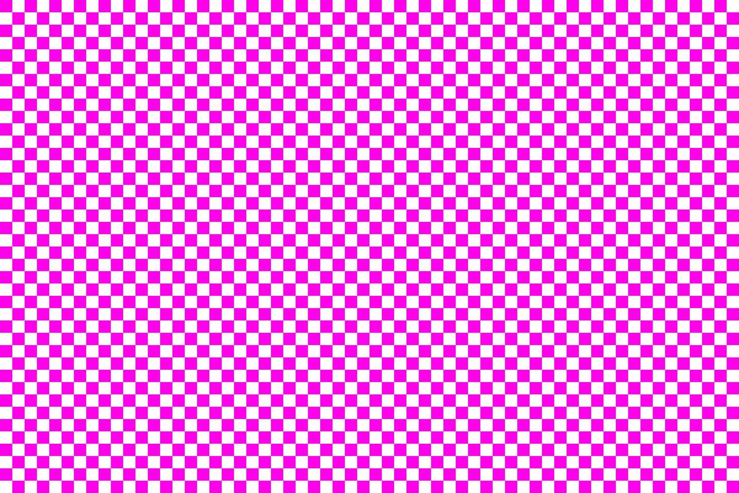 Pink and White Checkerboard Pattern Background vector