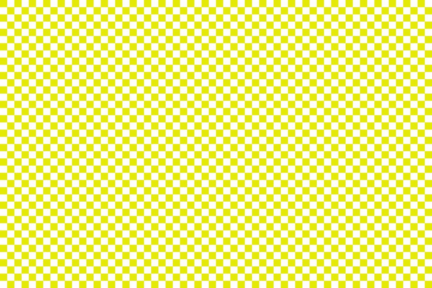 Yellow and White Checkerboard Pattern Background vector