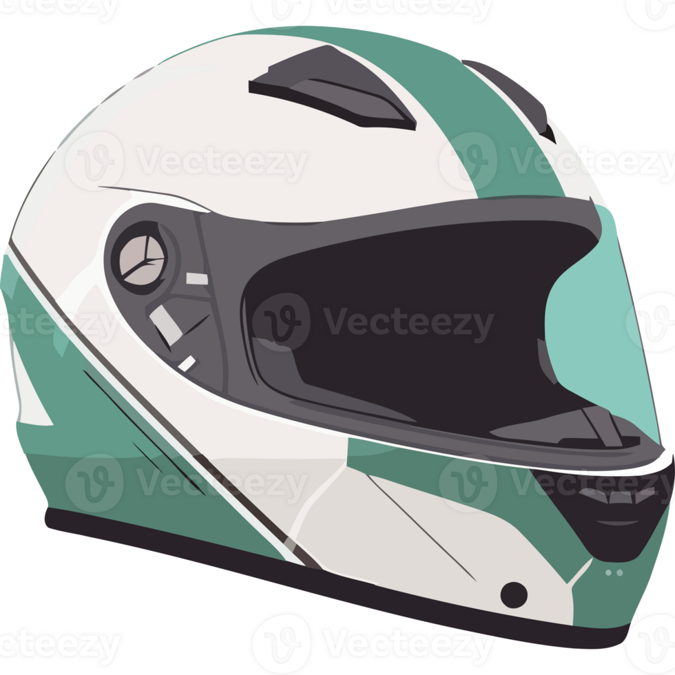 Green helmet symbolizes safety icon isolated png