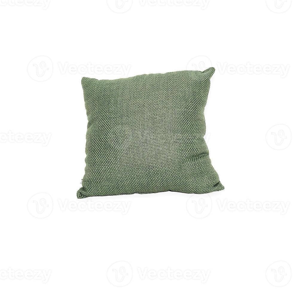 A Soft Green Decorative Throw Pillow Perfect for Creating Cozy Interiors and Spaces photo