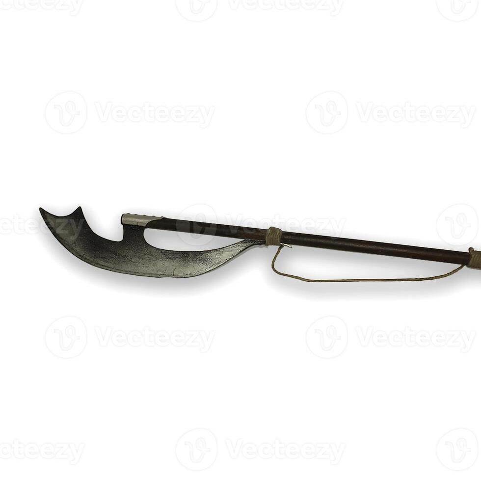 This is a Traditional Farming Tool that features a Unique Blade Design for optimal use photo