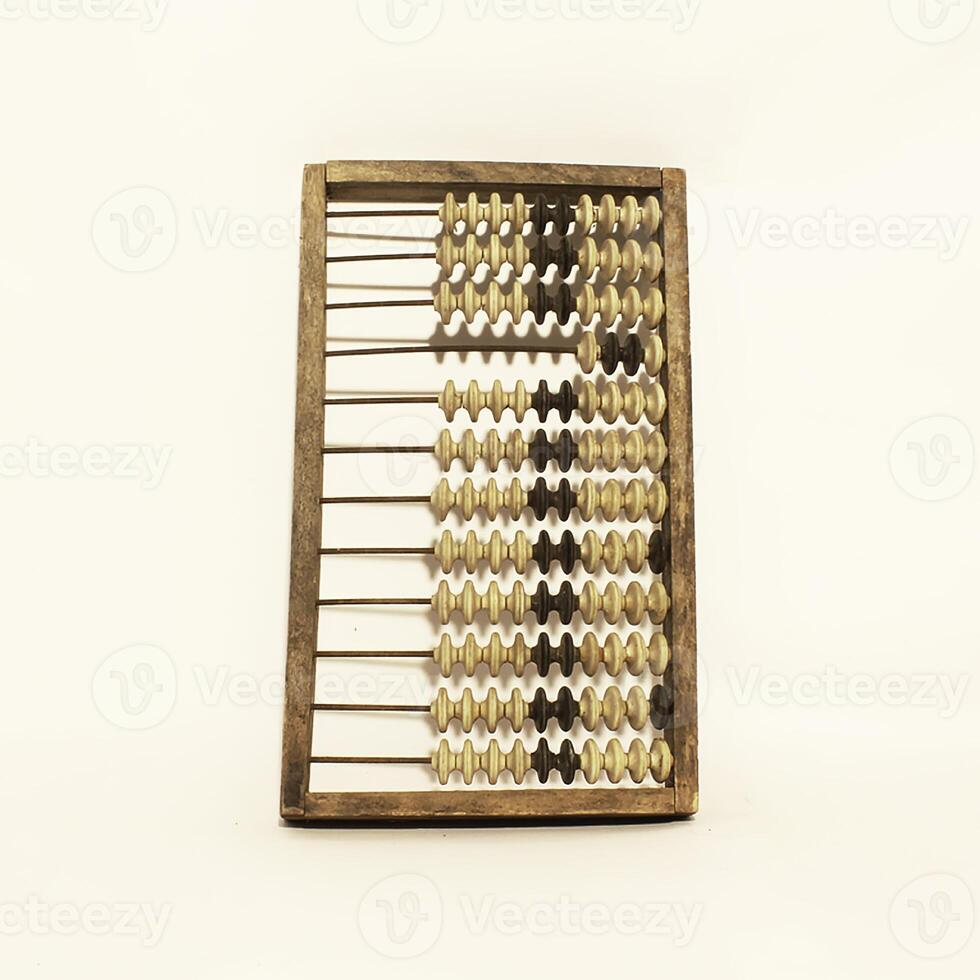 Classic Wooden Abacus for Engaging Arithmetic Calculations and Skills Development photo