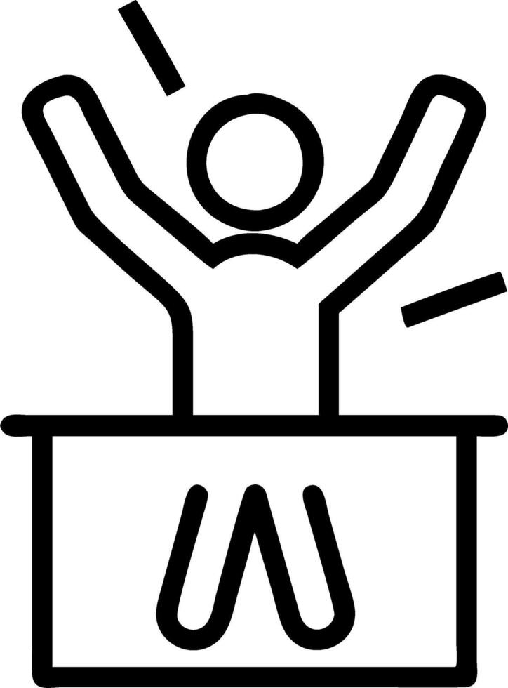 Young professional achieving career milestones on plain background Set A vector