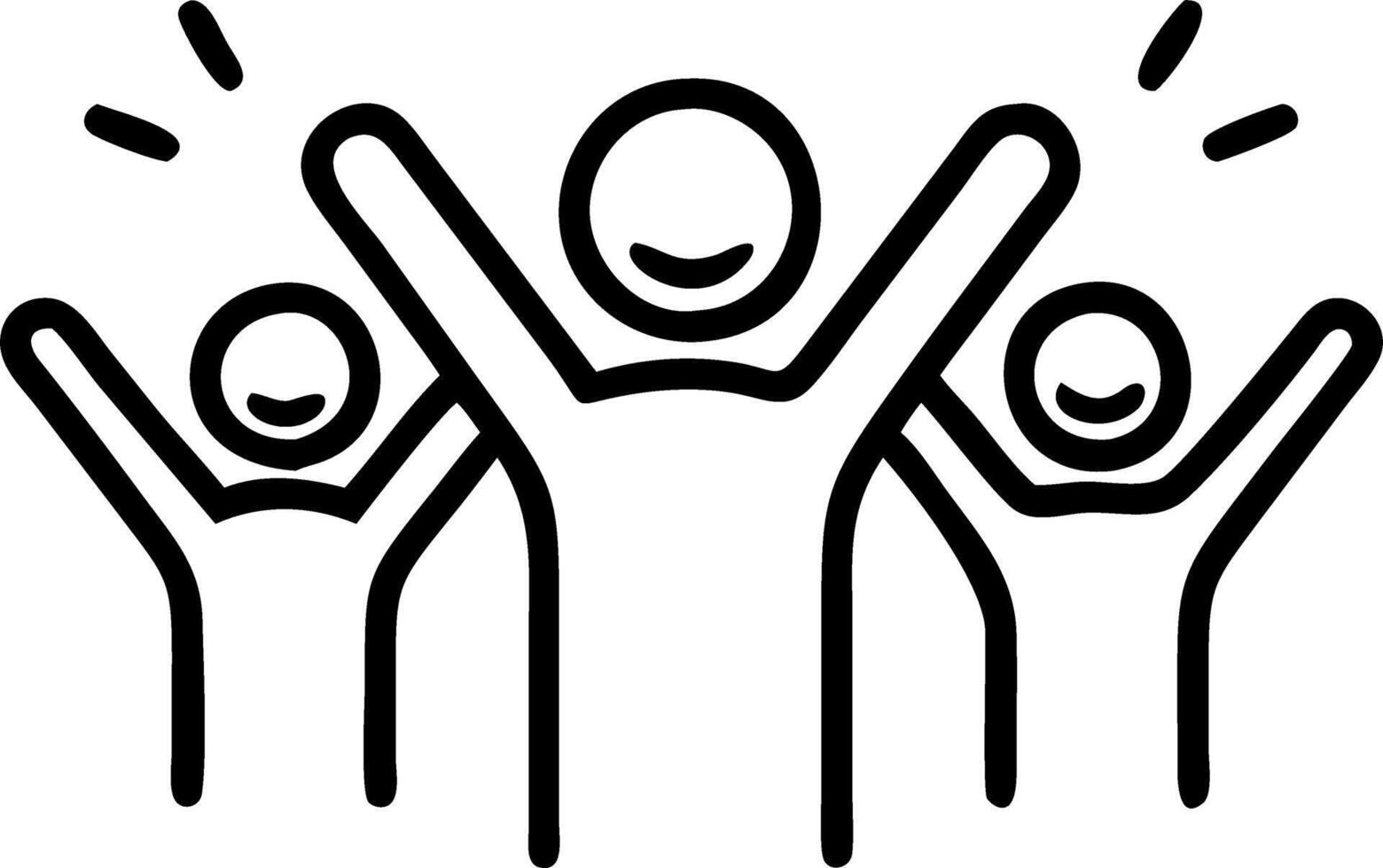 yearly celebration and gathering and joy Set 5 vector