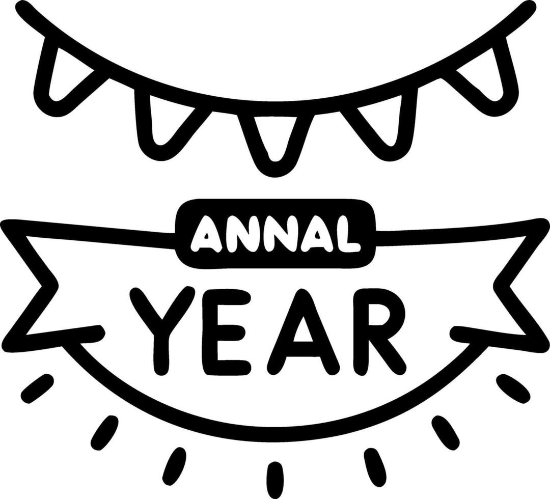 yearly celebration and gathering and joy Set 2 vector