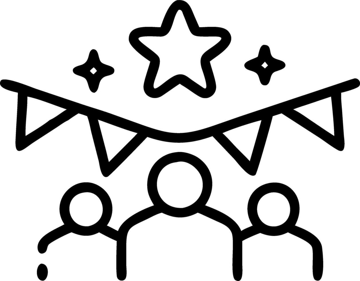 yearly celebration and gathering and culture Set 3 vector