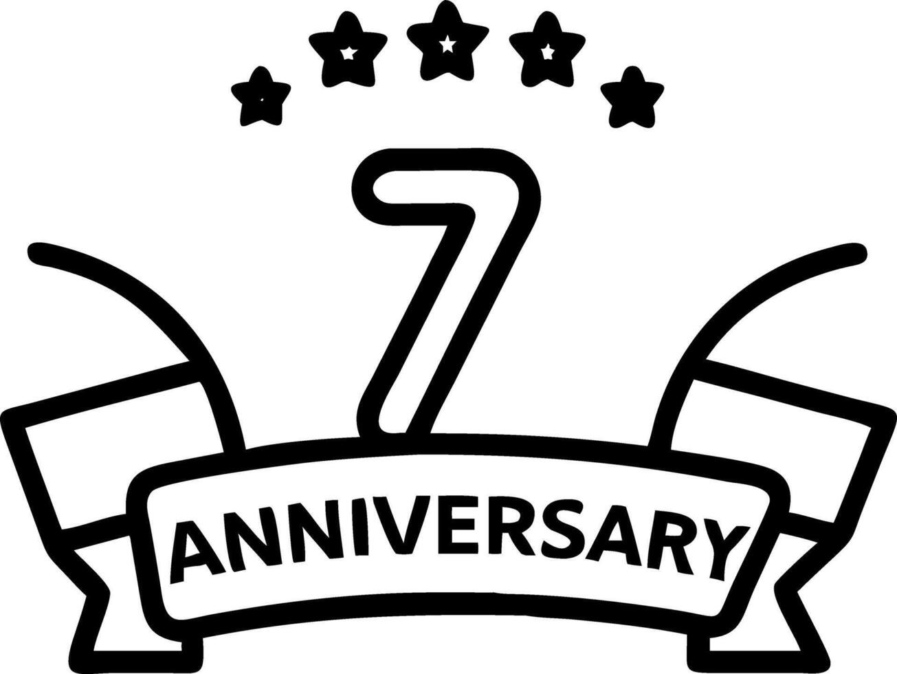 yearly celebration and festival and anniversary Set 4 vector