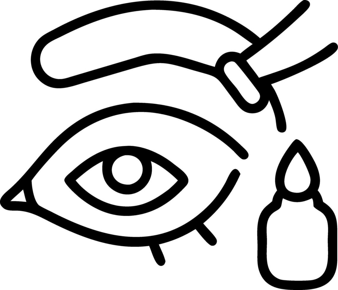 Woman applying eye serum on plain background copy space on right Set A vector