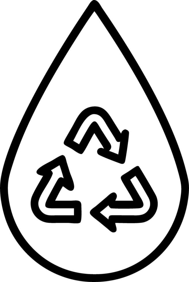 Water Conservation Drop Icon Set 2 vector
