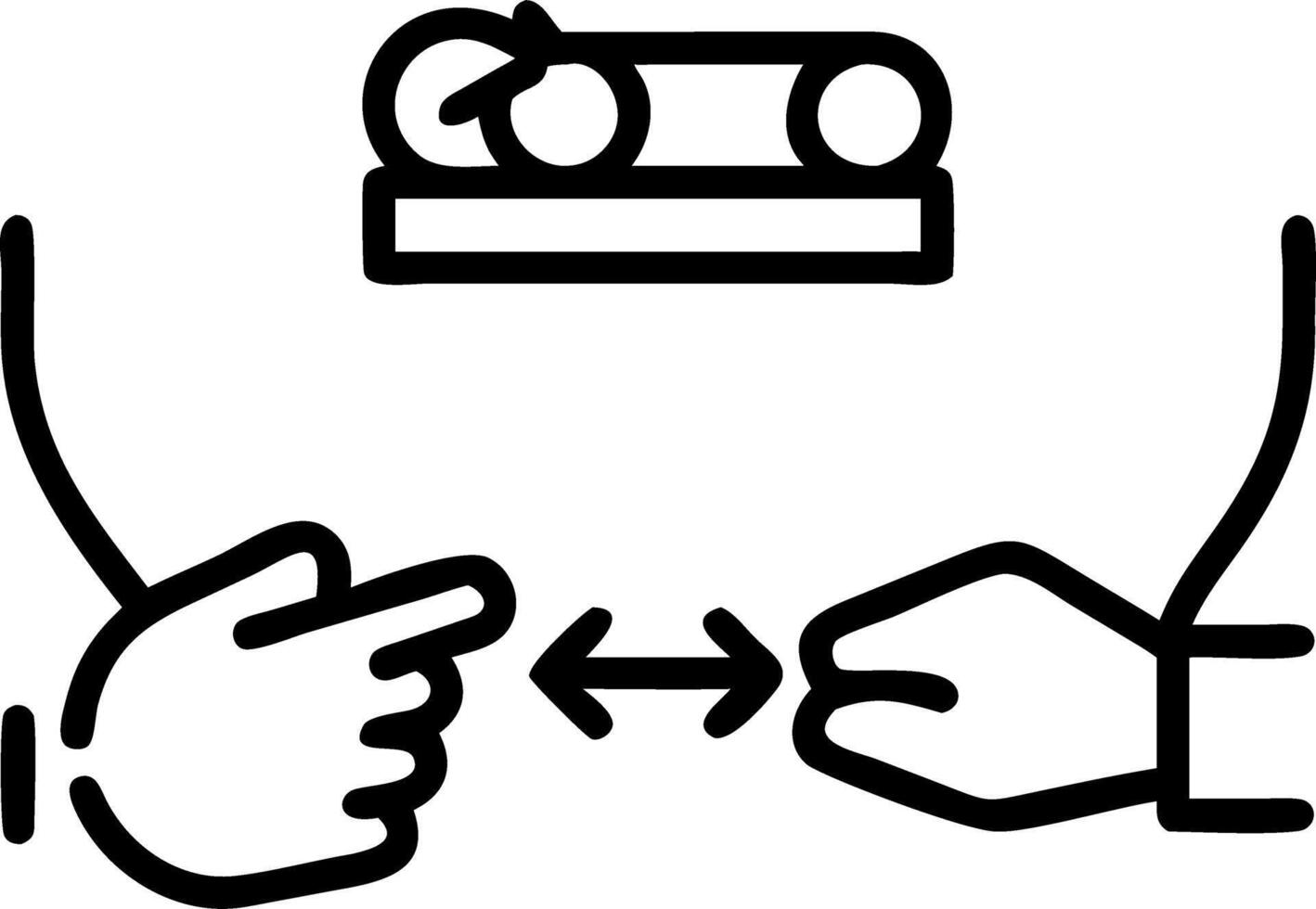 traditional trade and manual and customs vector