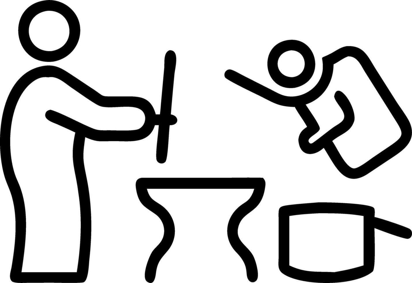 traditional trade and heritage and artisanal vector