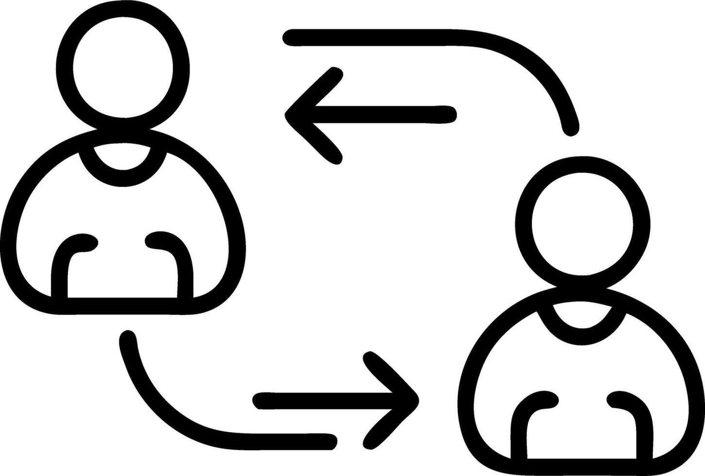 traditional trade and exchange and community vector