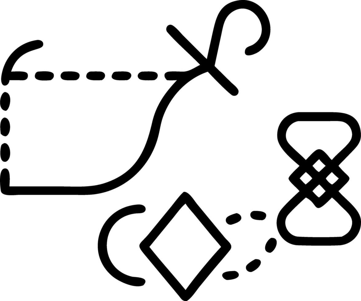 traditional trade and commerce and handmade vector