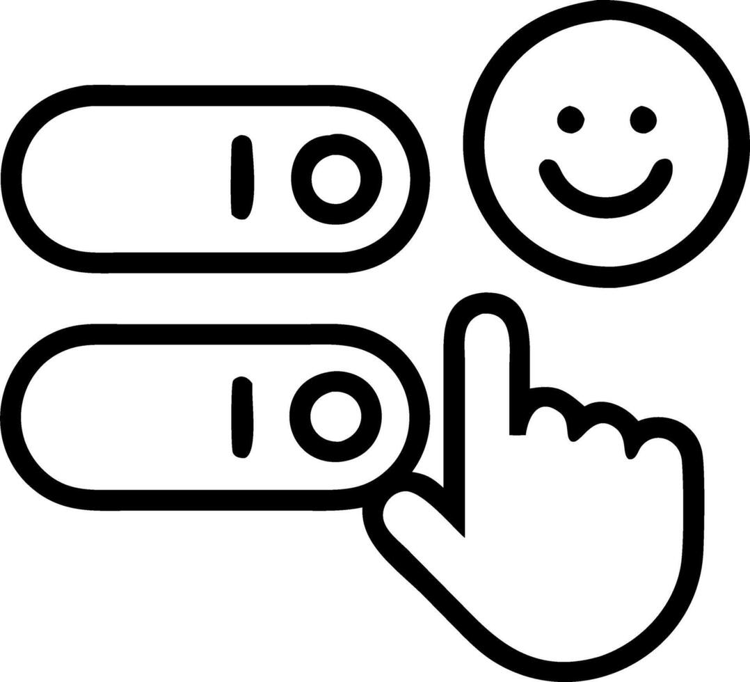 Toggle switches Set A vector