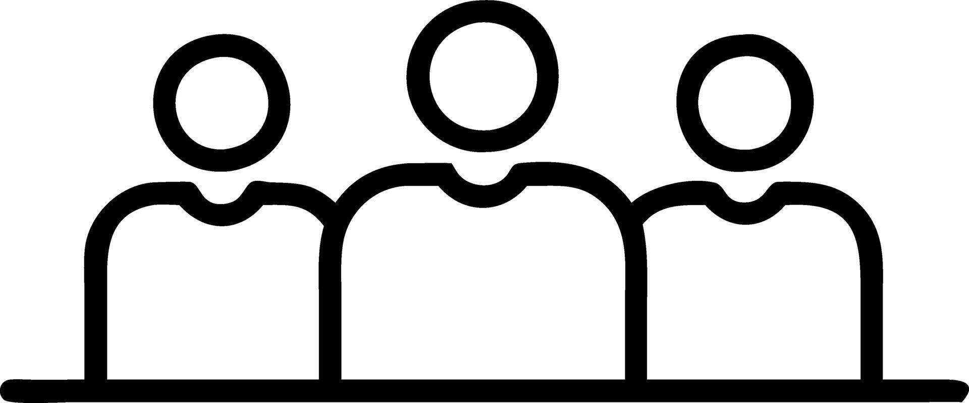 Team meeting with blank wall background Set 2 vector