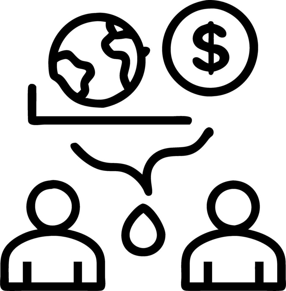 tax carbon and global warming and reduction strategies vector