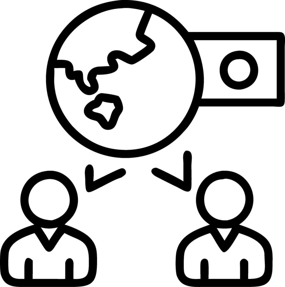 tax carbon and global warming and global cooperation Set 4 vector