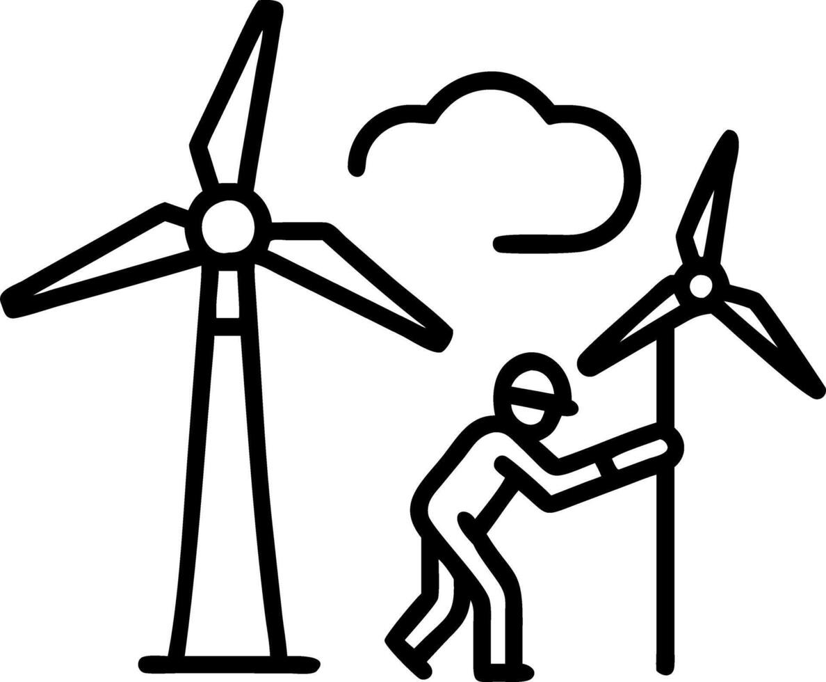 tax carbon and global warming and clean energy Set 2 vector