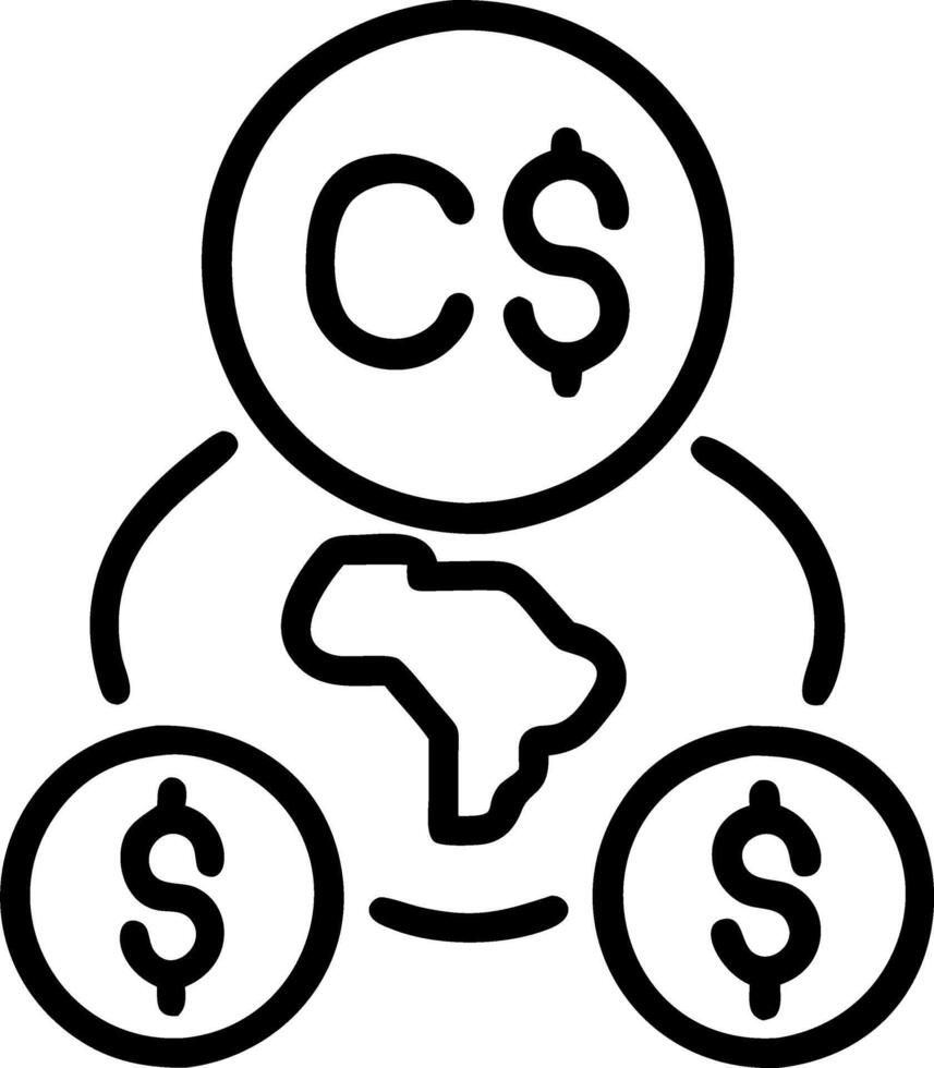 tax carbon and carbon pricing and global cooperation Set 3 vector
