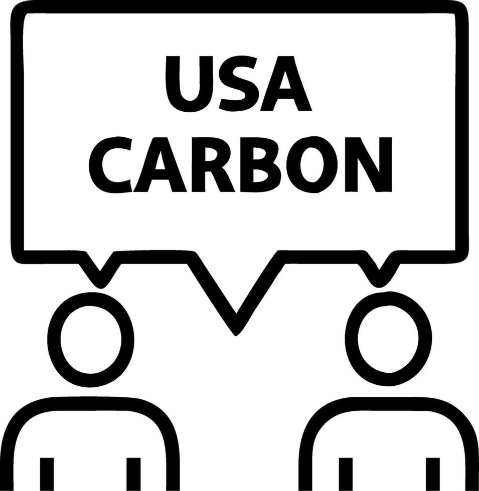 tax carbon and carbon pricing and global cooperation Set 2 vector