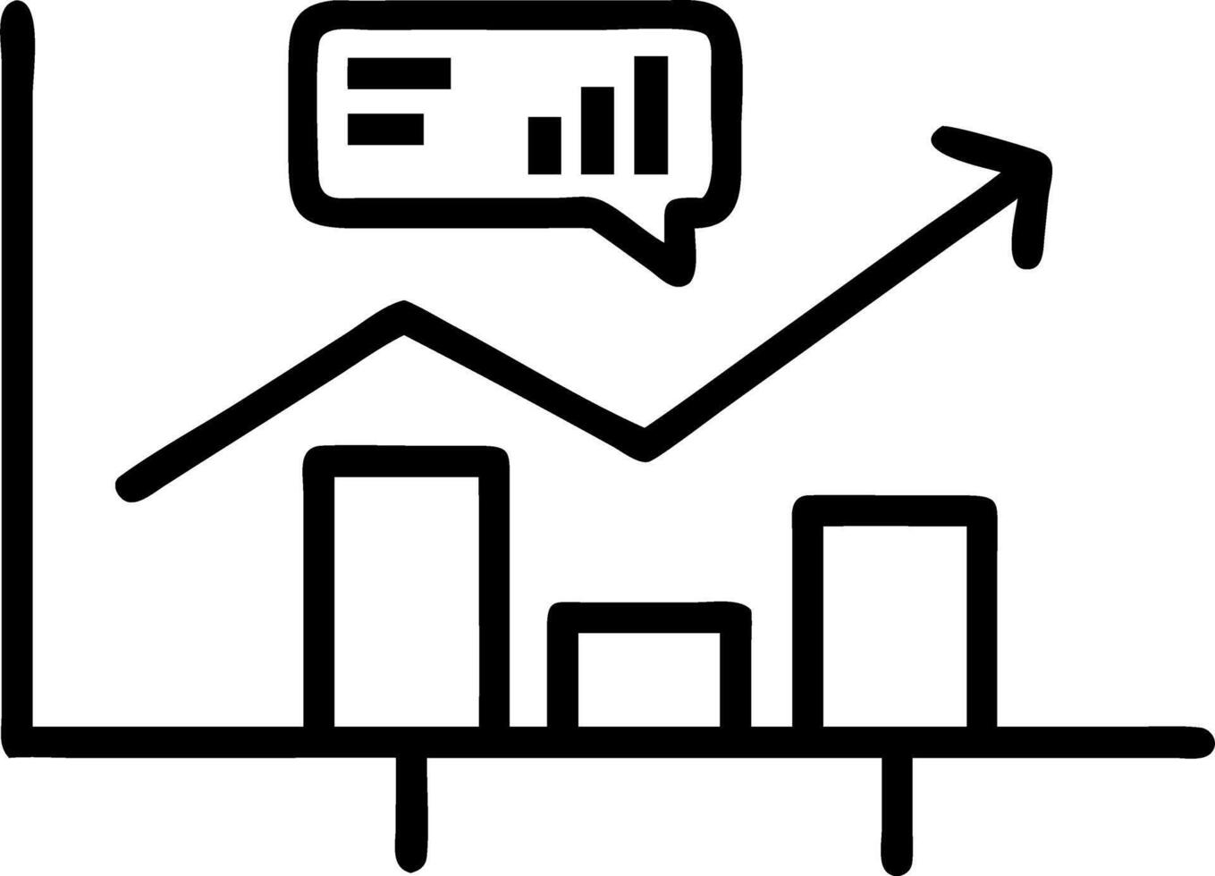 Supply chain analyst forecasting logistics costs Set A vector