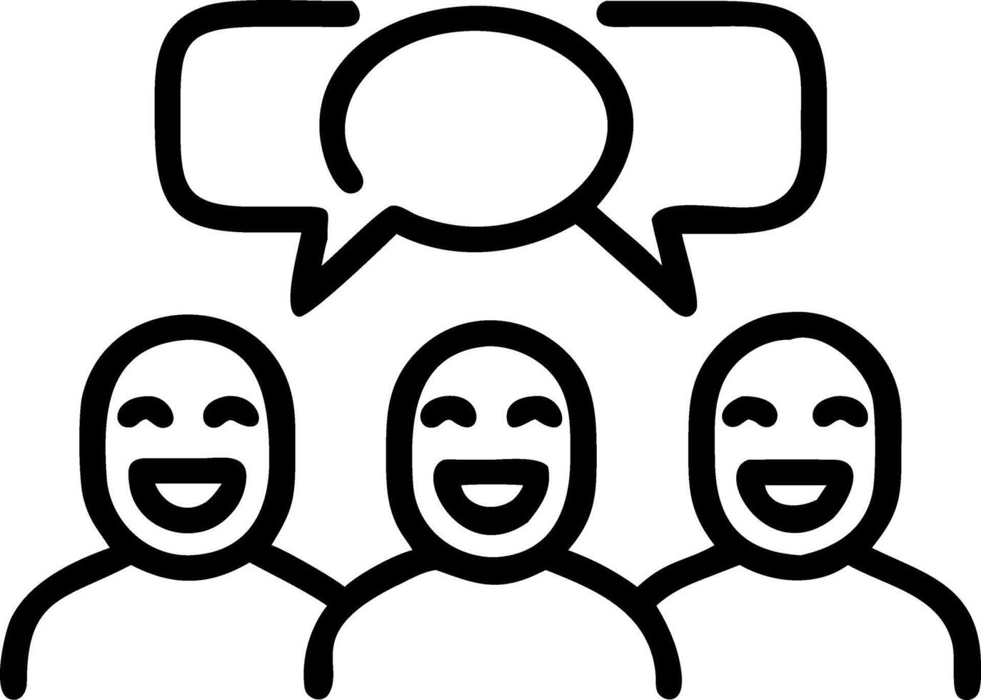 Social interaction Set 3 vector