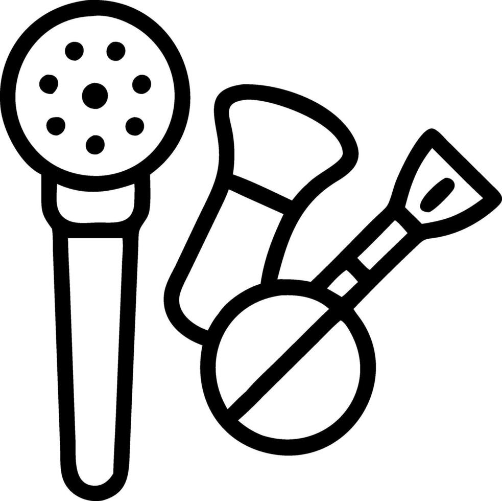 Skincare tools icon set Set A vector