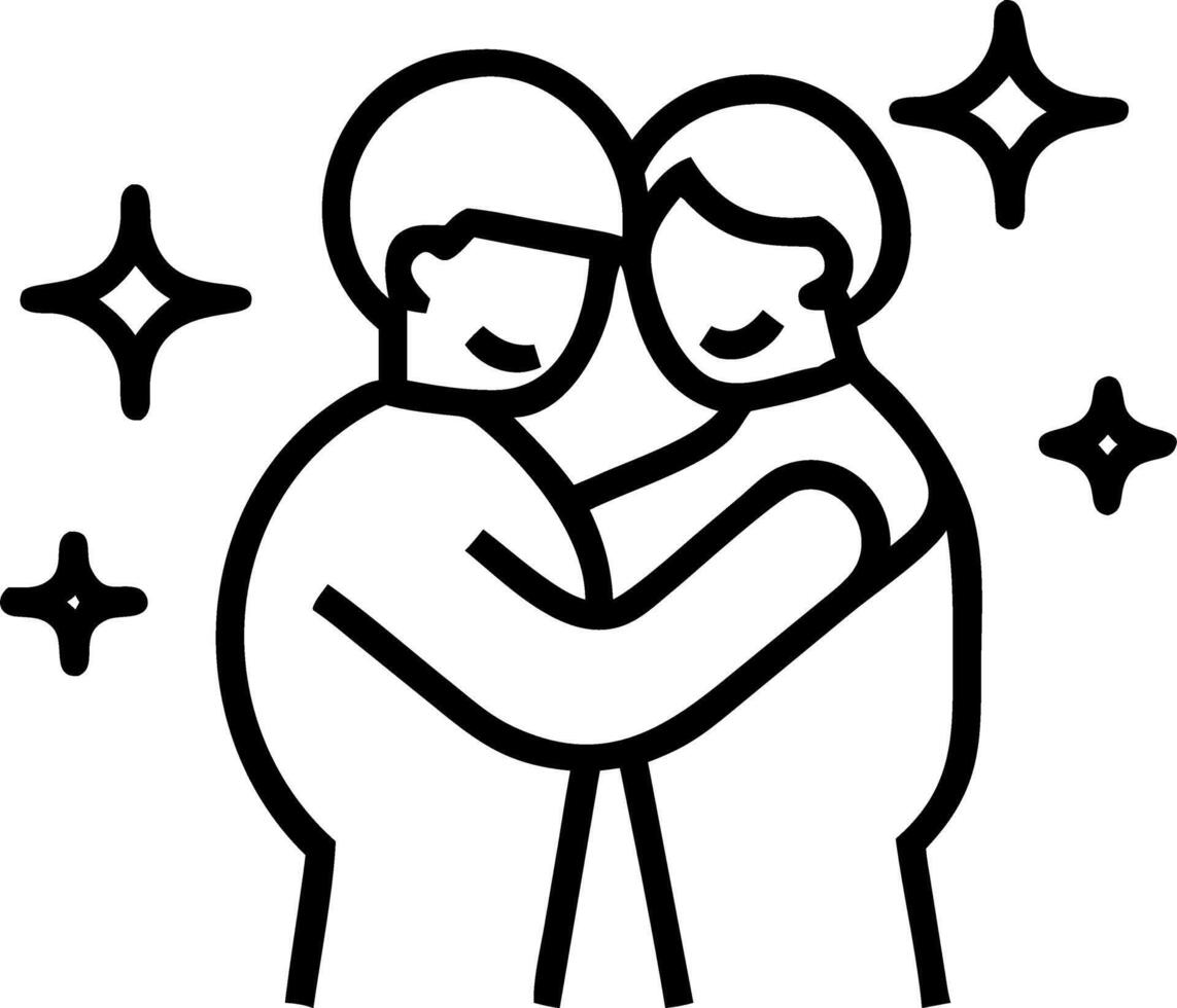 Senior couple New Year celebration Set 6 vector