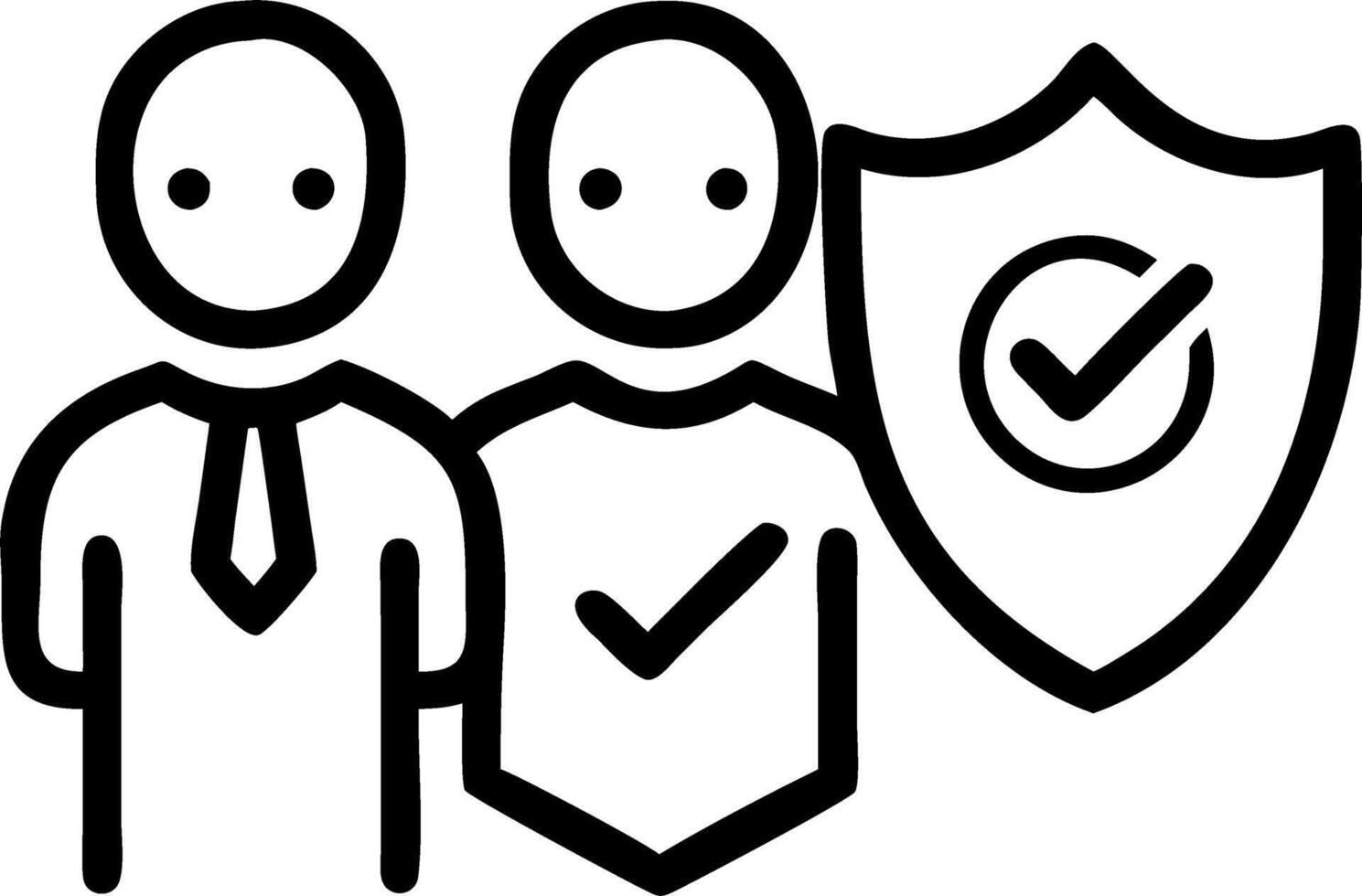 Security and privacy icons vector
