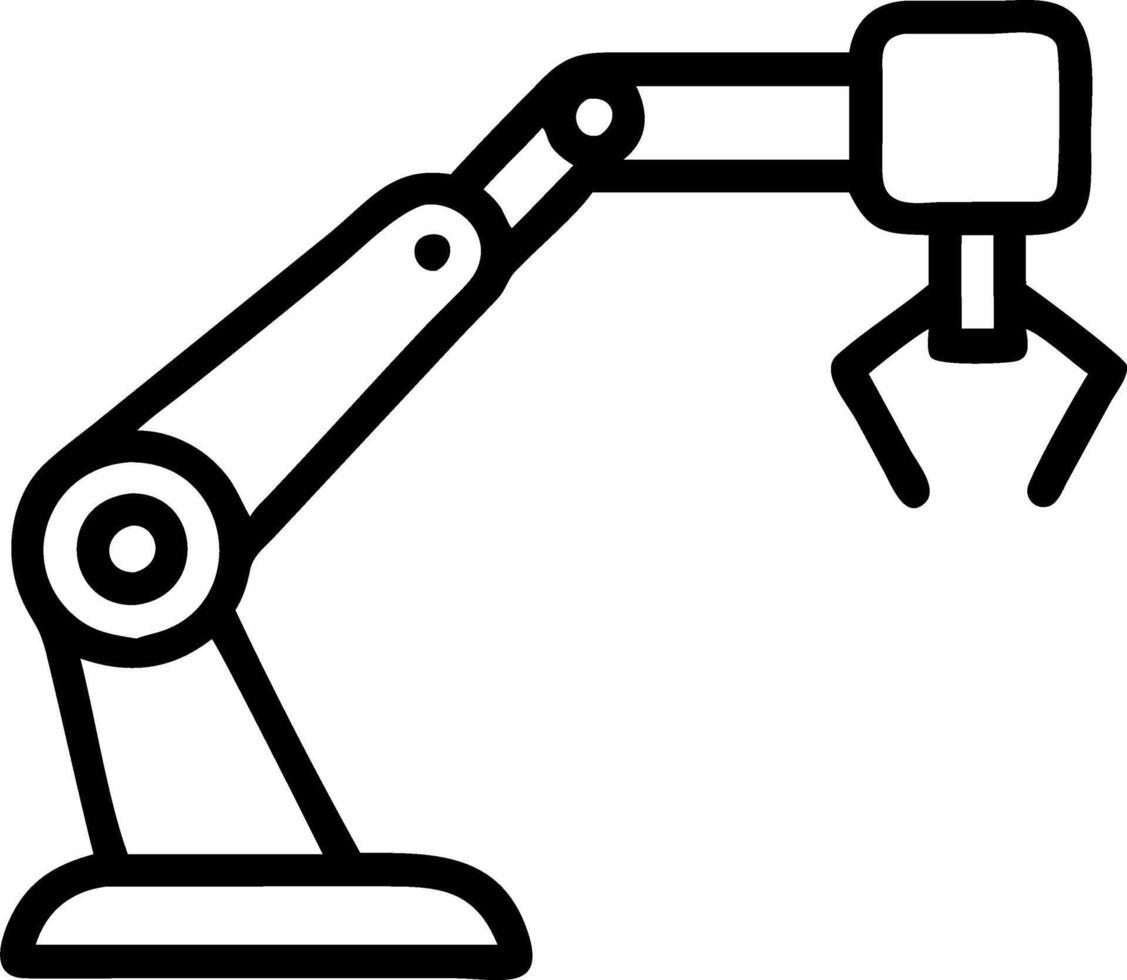 Robotic Surgery Arm vector