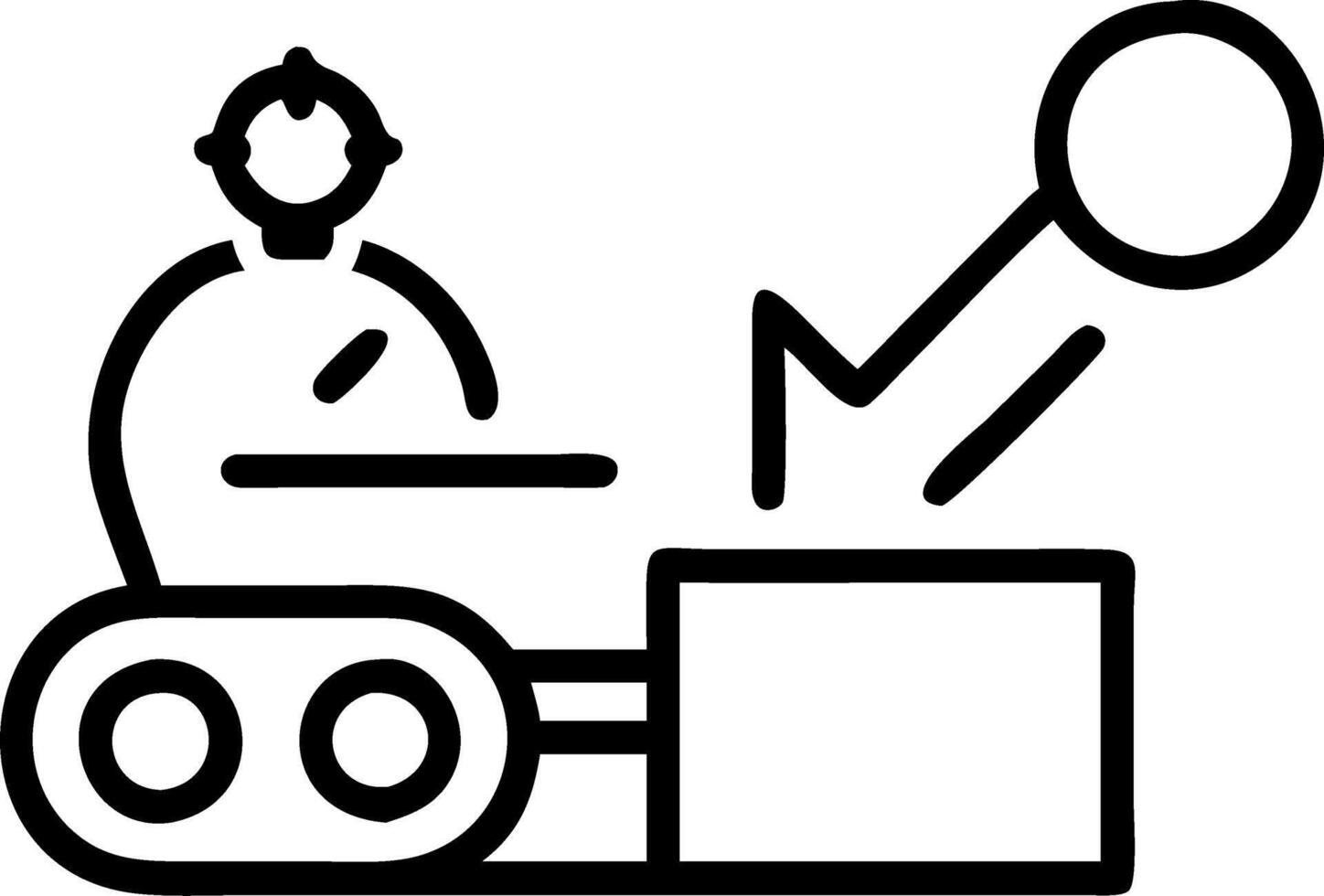 Quality control inspector evaluating eco friendly products Set A vector
