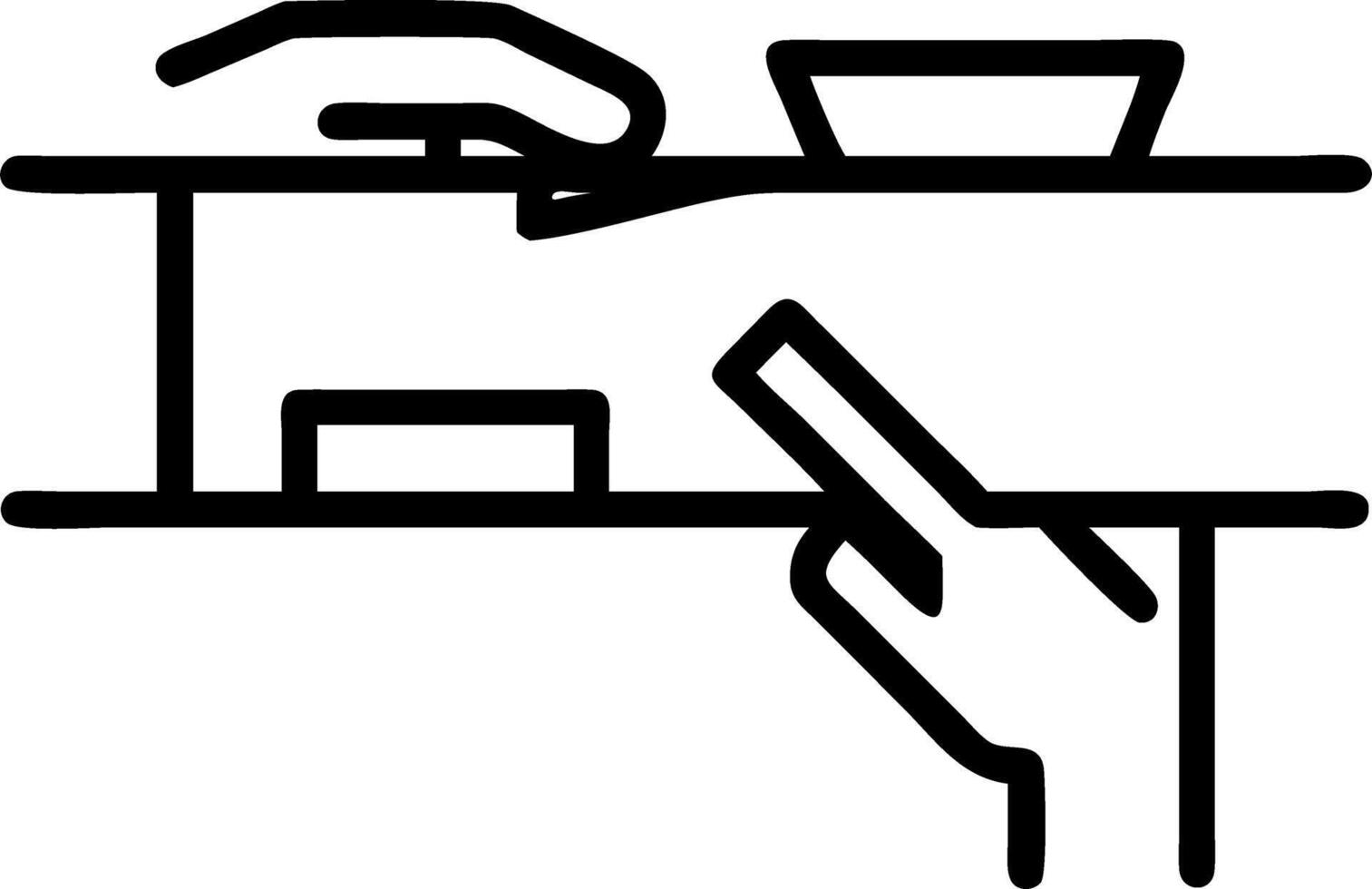 perfect store and shelf layout and shelf spacing Set 3 vector