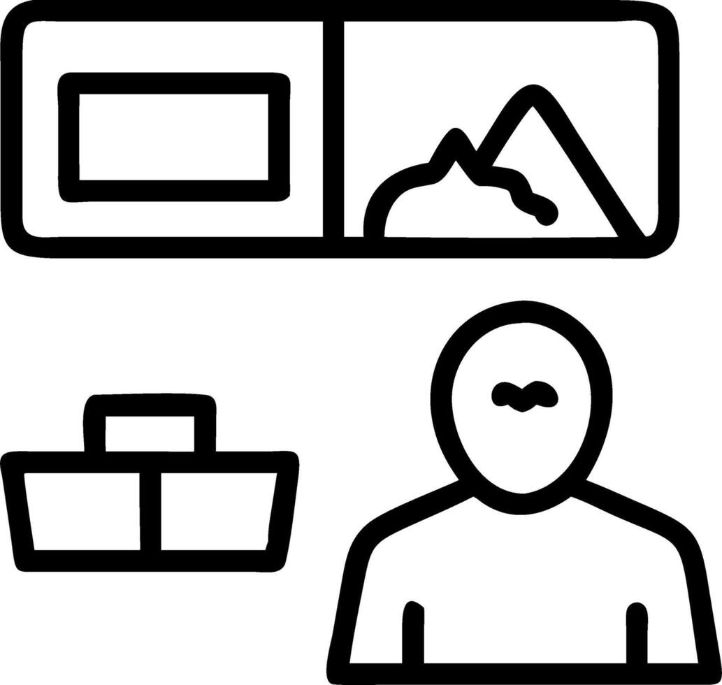 perfect store and shelf layout and brand consistency vector