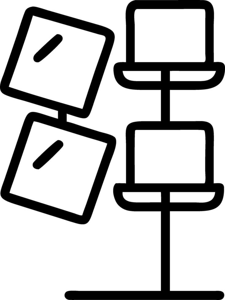 perfect store and display and shelf spacing Set 3 vector