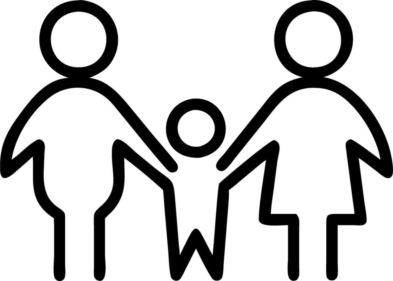 Multigenerational family celebration Set A vector