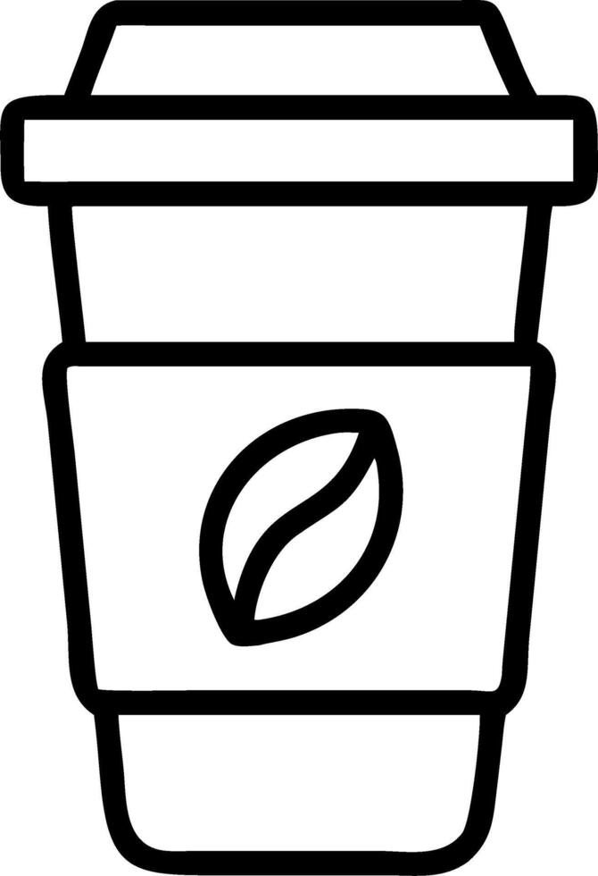 Macro shot of green finance logo on reusable coffee cup representing eco branding Set A vector
