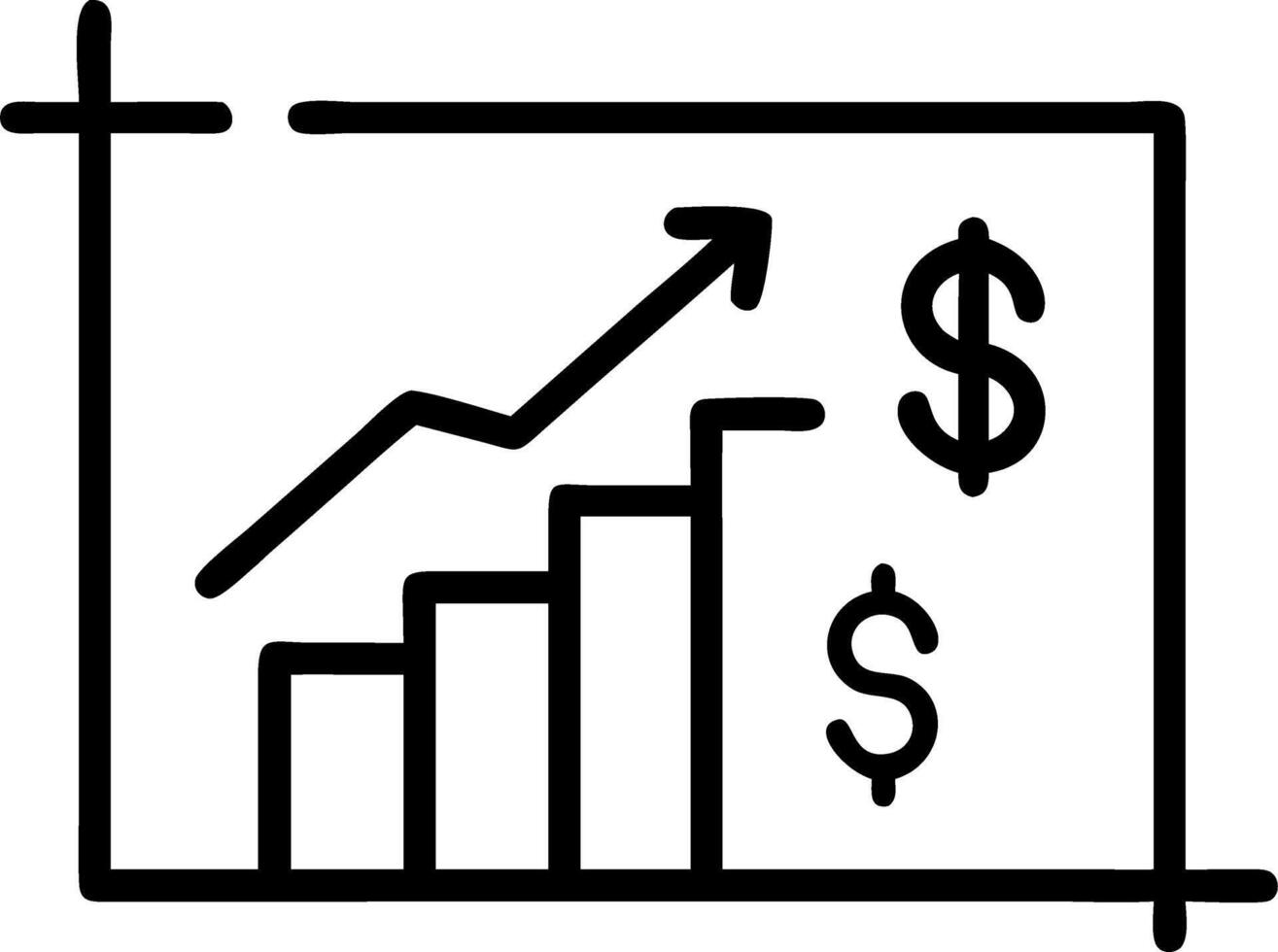 Macro shot of eco friendly financial graphs projected on glass wall in modern office Set A vector