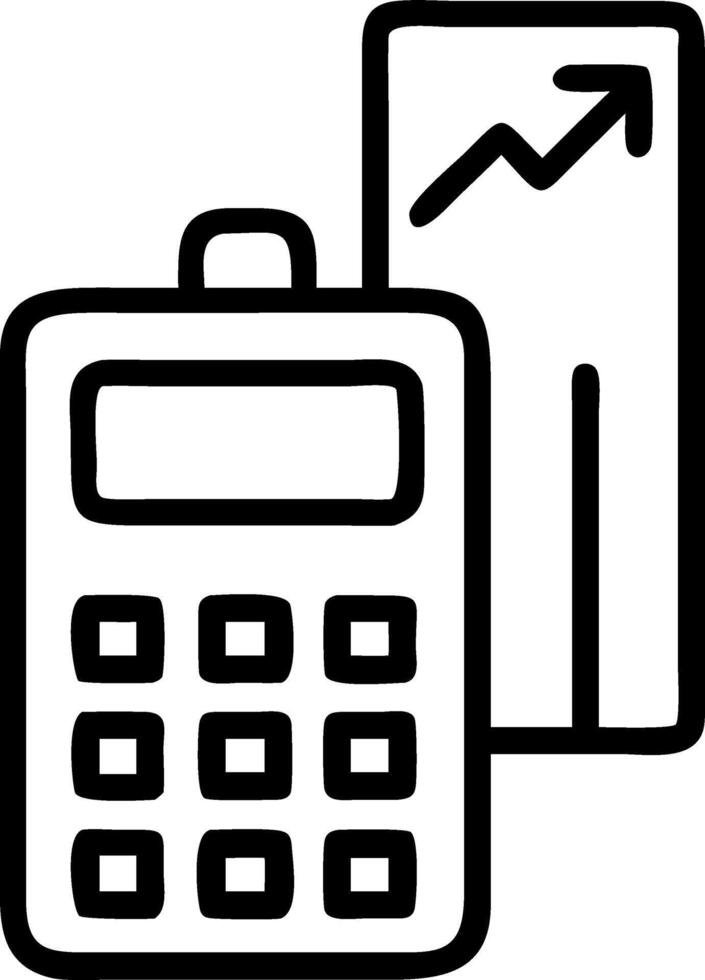 Macro shot of eco friendly financial calculator with green buttons and charts Set A vector