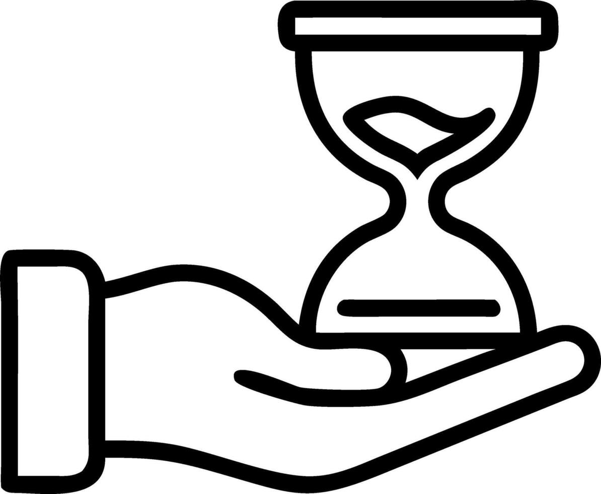 Macro of sand slipping through fingers symbolizing time for mental care Set A vector