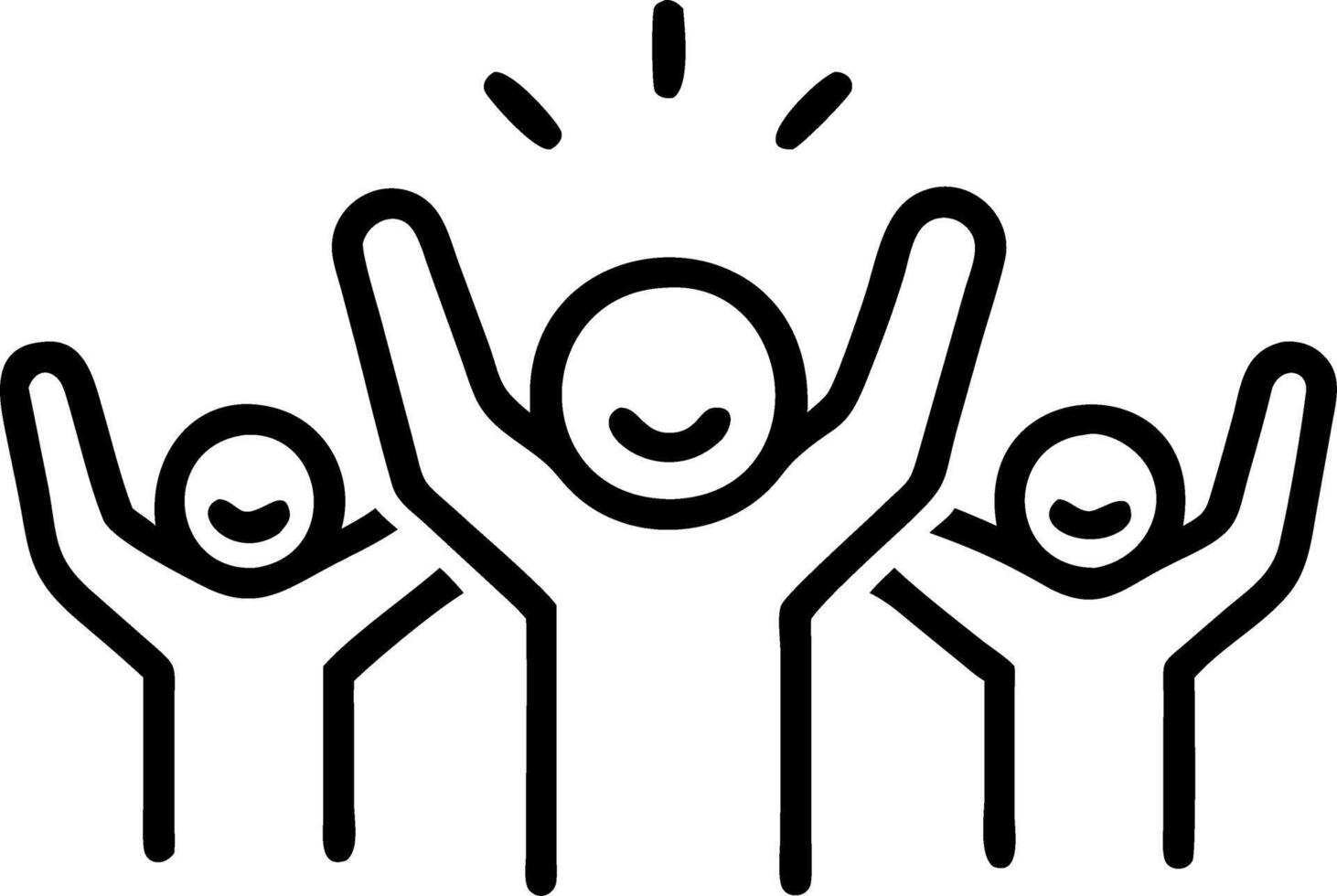 kickoff project and objectives and communication Set A vector